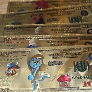 Gold Foils SMURF